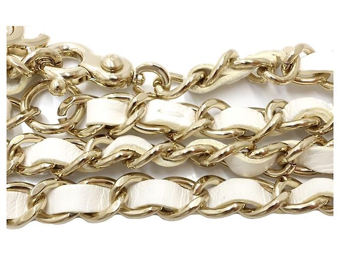 Borsa cintura Chanel a forma di cuore Bianco - vista 15