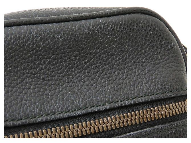 Borsa a tracolla Gucci in vitello nero - vista 14