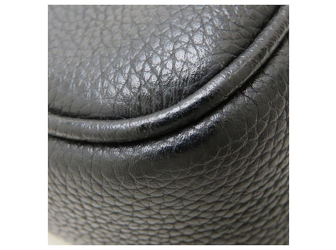 Borsa a tracolla Gucci in vitello nero - vista 18