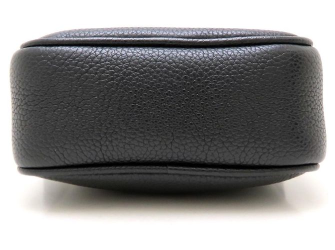 Borsa a tracolla Gucci in vitello nero - vista 4