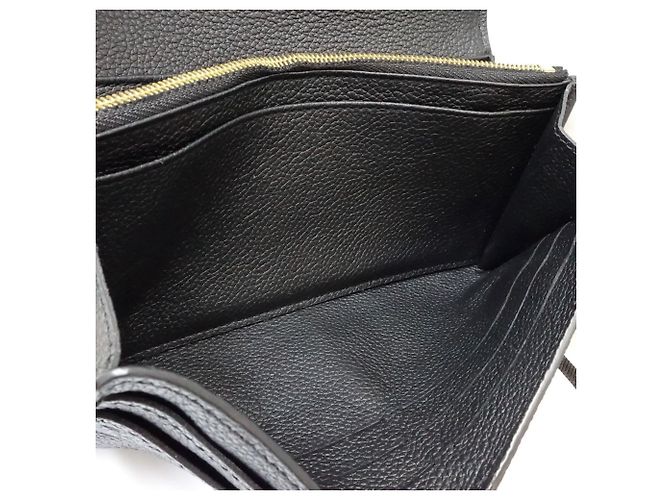 Cartera Larga Louis Vuitton Monogram Empreinte Negro - vista 10