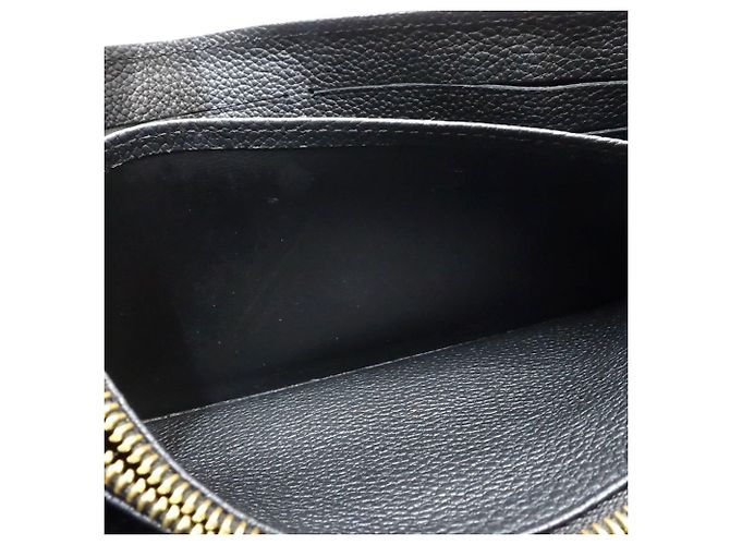 Cartera Larga Louis Vuitton Monogram Empreinte Negro - vista 12