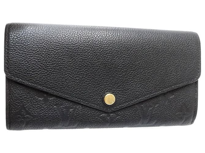 Cartera Larga Louis Vuitton Monogram Empreinte Negro - vista 3