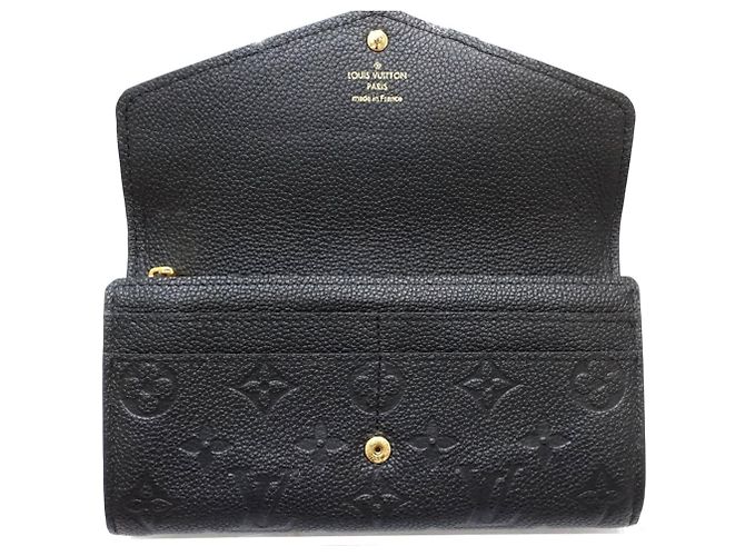 Cartera Larga Louis Vuitton Monogram Empreinte Negro - vista 7