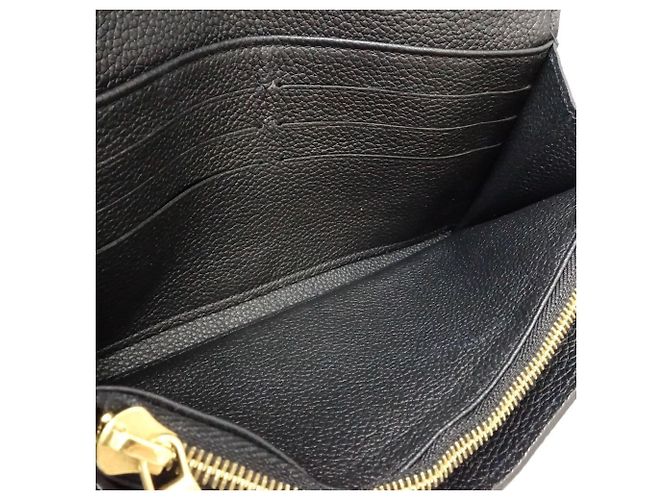 Cartera Larga Louis Vuitton Monogram Empreinte Negro - vista 9