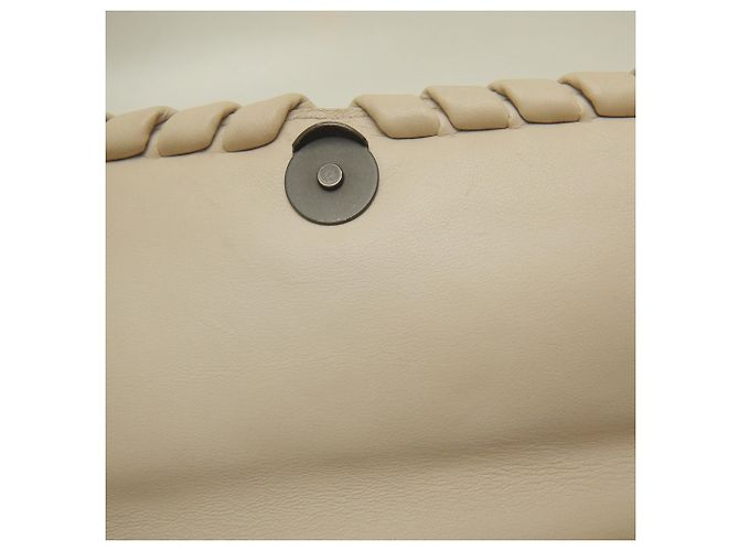 Borsa a tracolla Bottega Veneta Olympia Intrecciato con catena Crudo - vista 17