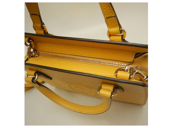 Borsa Gucci Soho in pelle gialla Giallo - vista 19