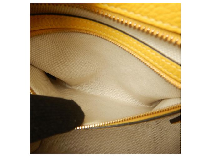 Borsa Gucci Soho in pelle gialla Giallo - vista 22