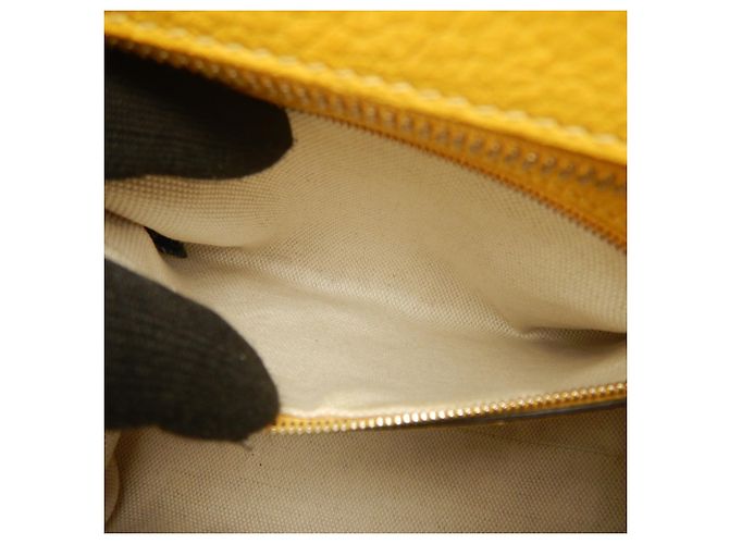Borsa Gucci Soho in pelle gialla Giallo - vista 23