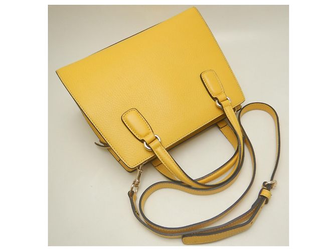 Borsa Gucci Soho in pelle gialla Giallo - vista 3