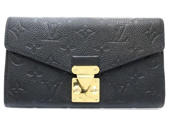 Cartera bi-fold Louis Vuitton Monogram Empreinte Negro - vista 2
