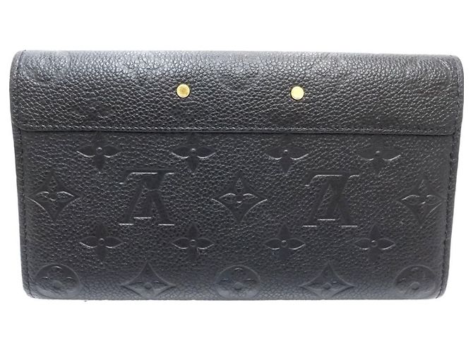Cartera bi-fold Louis Vuitton Monogram Empreinte Negro - vista 4