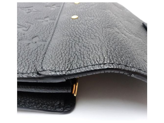 Cartera bi-fold Louis Vuitton Monogram Empreinte Negro - vista 6