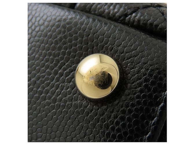 Sac à main Chanel Coco Handle 19 XXS Matelassé Noir - vue 21