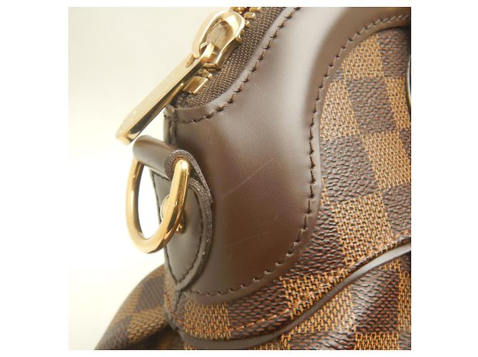 Louis Vuitton Damier Trevi PM Handtasche Braun Damier ebene - Ansicht 12