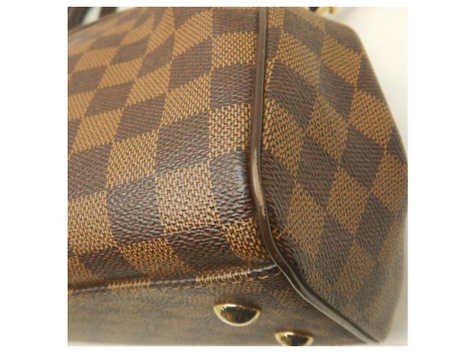 Louis Vuitton Damier Trevi PM Handtasche Braun Damier ebene - Ansicht 16