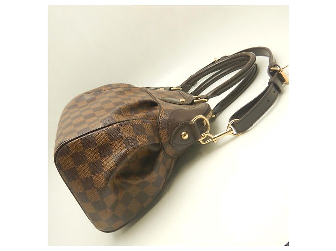 Louis Vuitton Damier Trevi PM Handtasche Braun Damier ebene - Ansicht 4