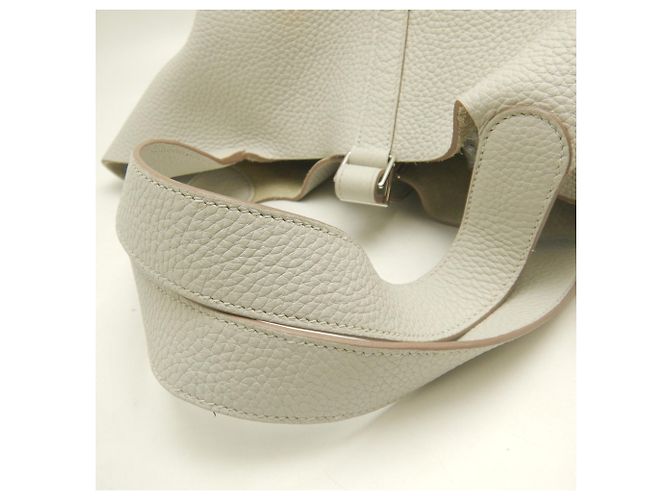 Hermès Borsa Hermes Picotin Lock GM Bianco - vista 7
