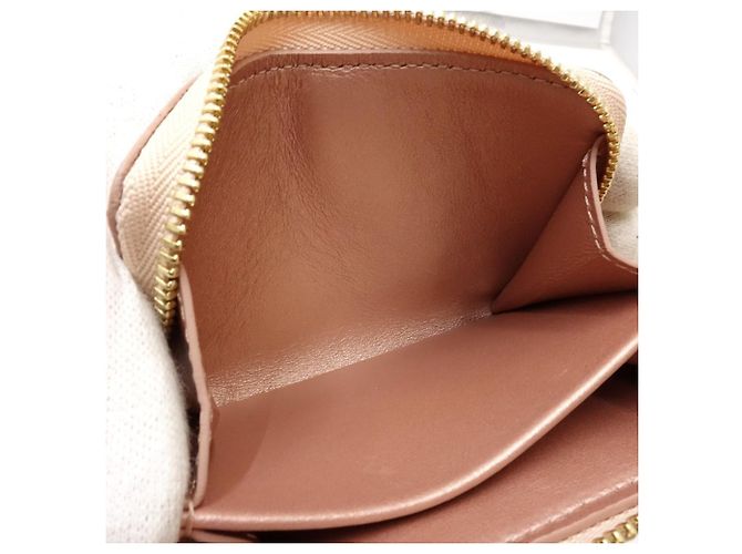 Cartera bi-fold Louis Vuitton Rose Gold Dorado - vista 10