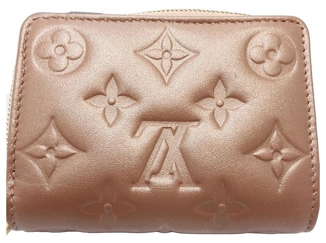 Cartera bi-fold Louis Vuitton Rose Gold Dorado - vista 4