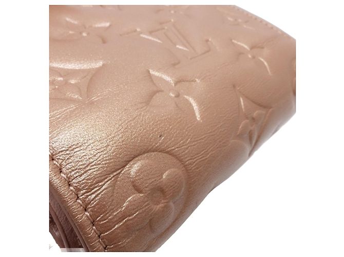 Cartera bi-fold Louis Vuitton Rose Gold Dorado - vista 5