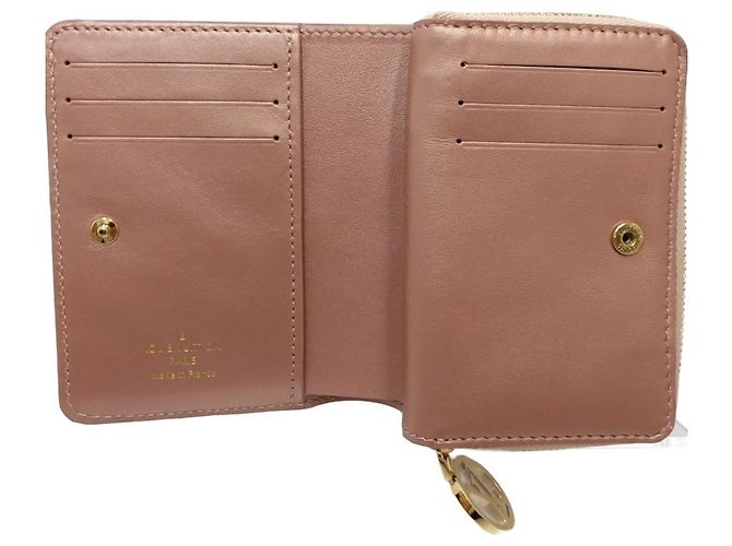 Cartera bi-fold Louis Vuitton Rose Gold Dorado - vista 6