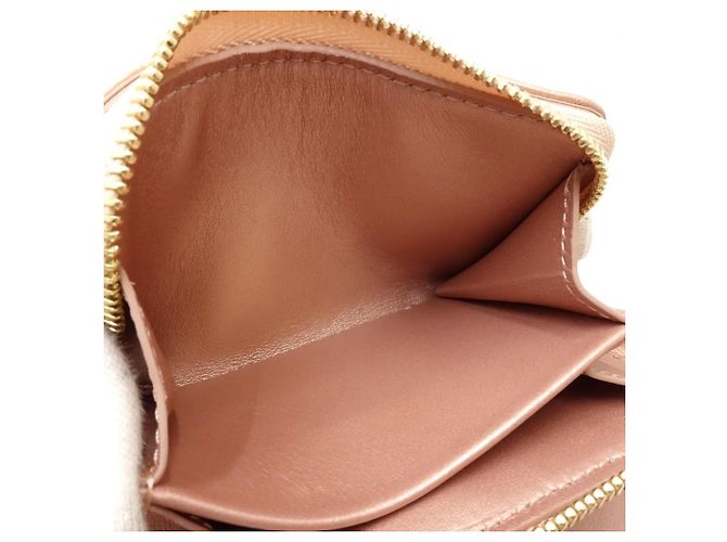 Cartera bi-fold Louis Vuitton Rose Gold Dorado - vista 9