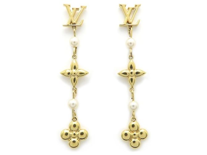 Orecchini Pendant Louisa Louis Vuitton D'oro - vista 2
