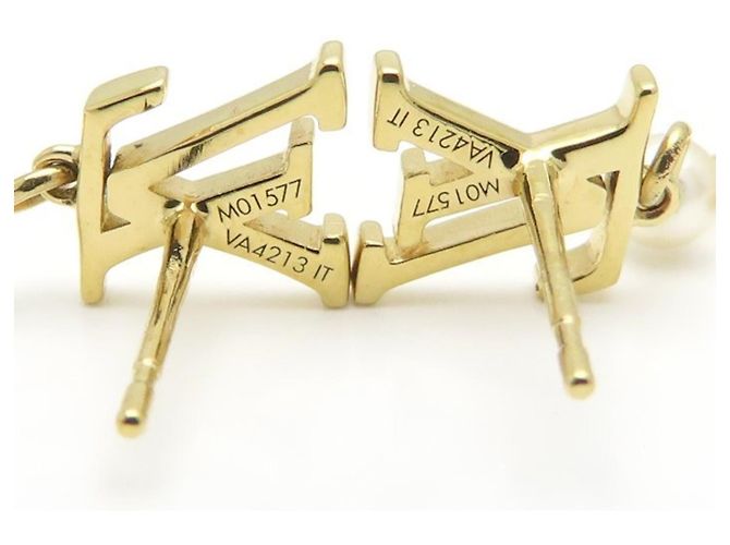 Orecchini Pendant Louisa Louis Vuitton D'oro - vista 5