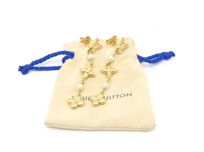 Orecchini Pendant Louisa Louis Vuitton D'oro - vista 6
