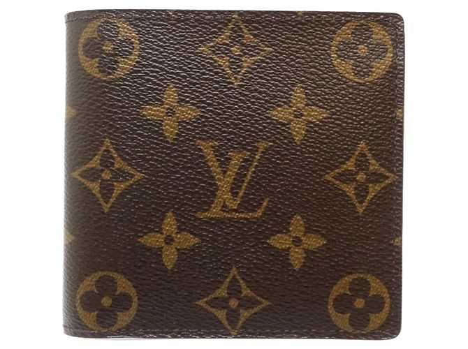 Portafoglio bi-fold Louis Vuitton Monogram Marrone - vista 2