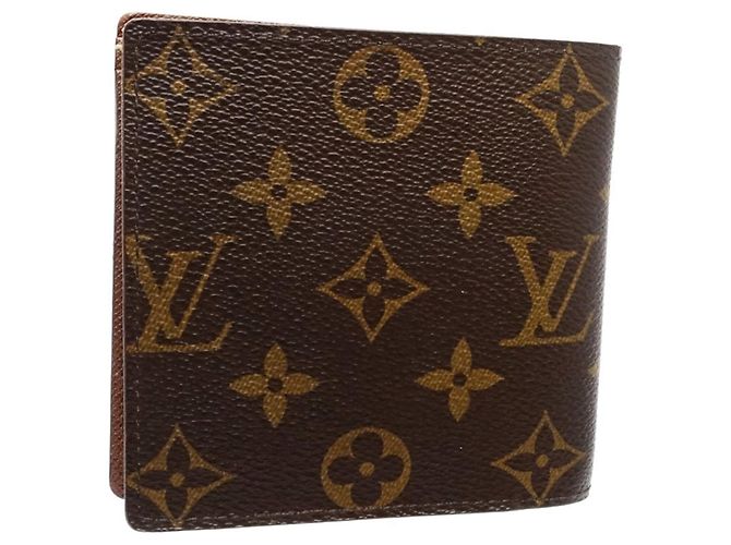 Portafoglio bi-fold Louis Vuitton Monogram Marrone - vista 4