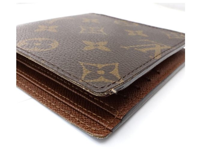 Portafoglio bi-fold Louis Vuitton Monogram Marrone - vista 5