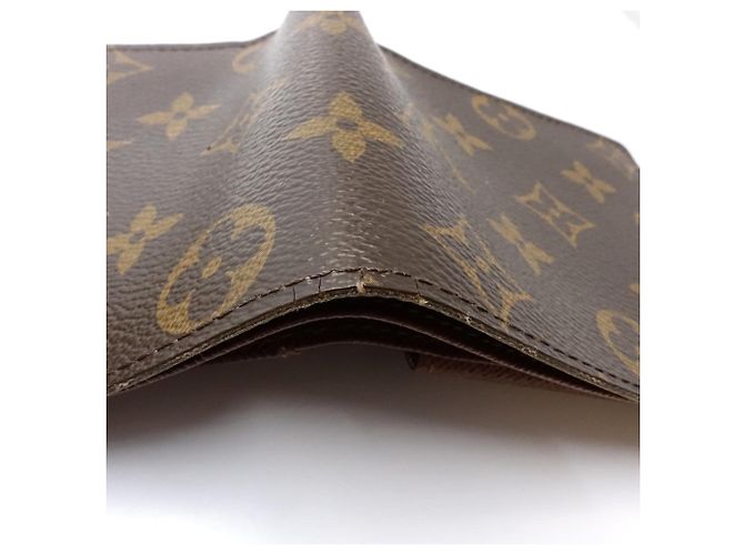 Portafoglio bi-fold Louis Vuitton Monogram Marrone - vista 6