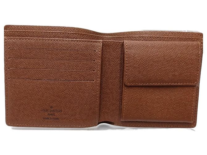 Portafoglio bi-fold Louis Vuitton Monogram Marrone - vista 7