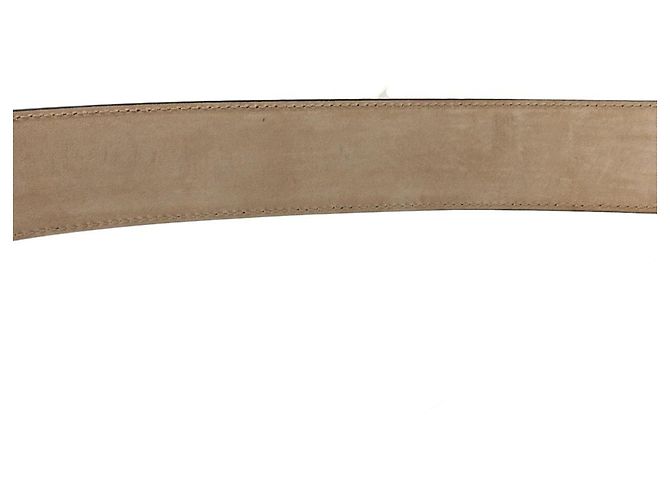 Gucci Gürtel aus schwarzem Leder - Ansicht 10