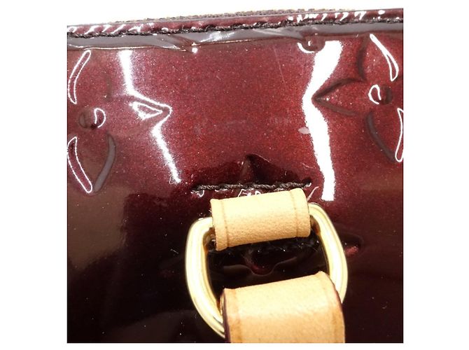 Louis Vuitton Vernis Accessory Pouch Dark red - view 11