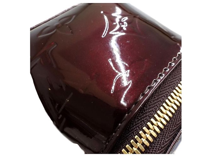 Louis Vuitton Vernis Accessory Pouch Dark red - view 16