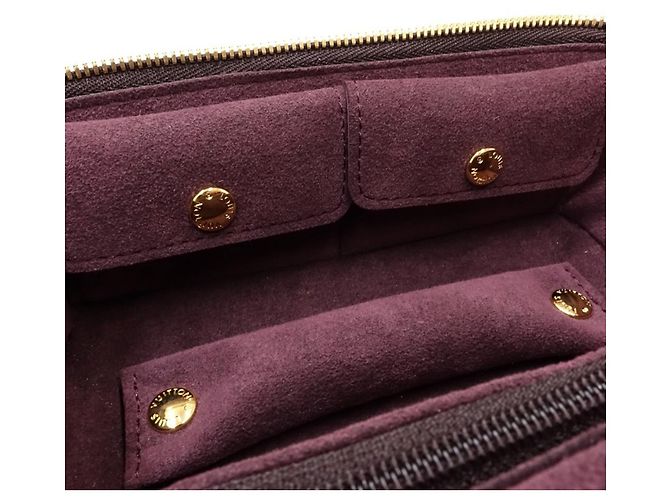 Louis Vuitton Vernis Accessory Pouch Dark red - view 20