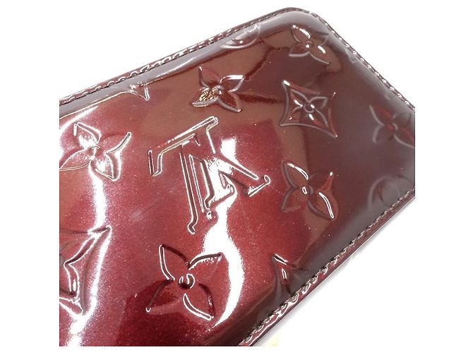 Louis Vuitton Vernis Accessory Pouch Dark red - view 8