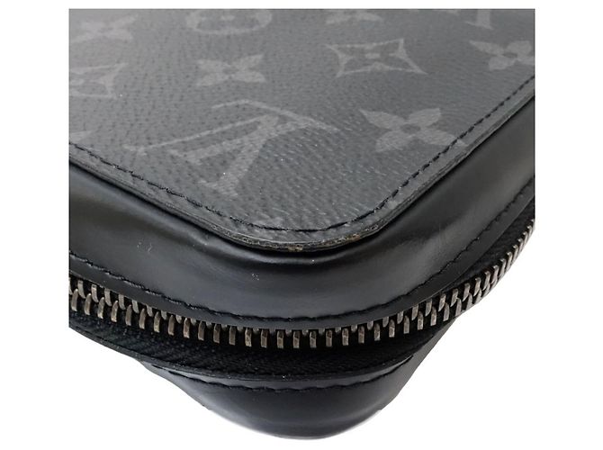 Cartera larga Louis Vuitton Monogram Eclipse Negro - vista 5