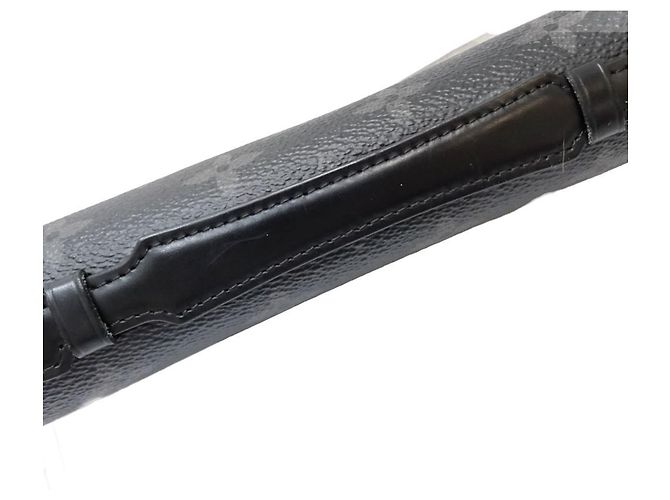 Cartera larga Louis Vuitton Monogram Eclipse Negro - vista 8