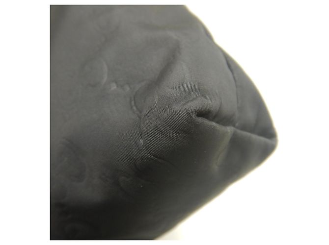 Borsa a tracolla Gucci GG in nylon e pelle Nero - vista 18