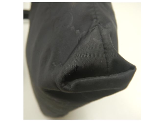 Borsa a tracolla Gucci GG in nylon e pelle Nero - vista 19