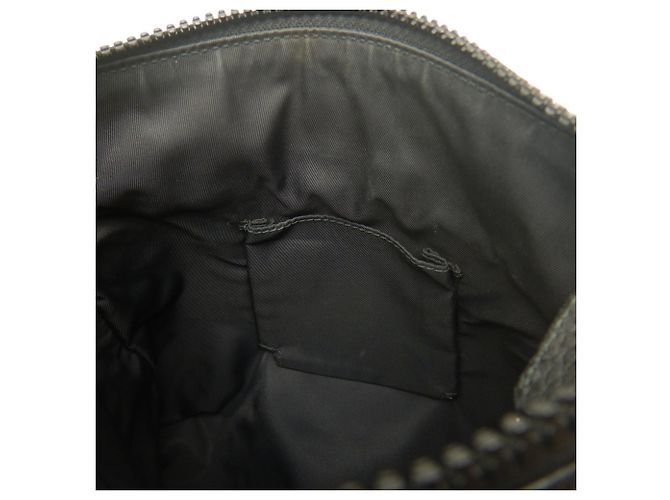 Borsa a tracolla Gucci GG in nylon e pelle Nero - vista 20