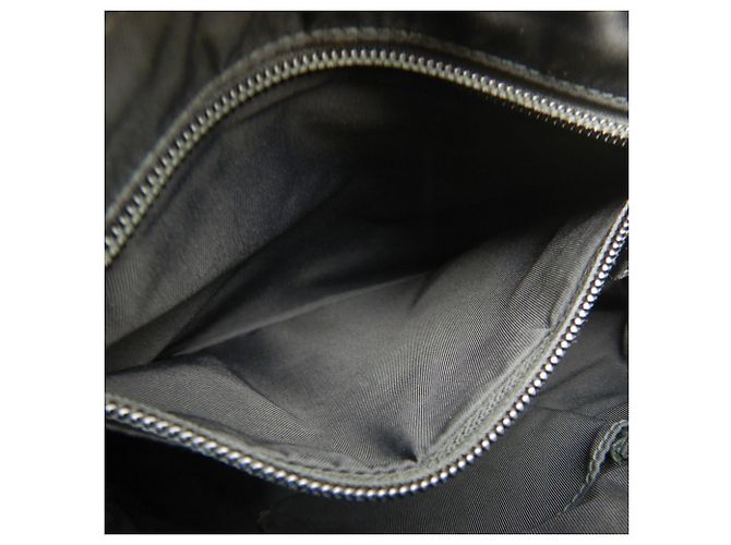 Borsa a tracolla Gucci GG in nylon e pelle Nero - vista 21