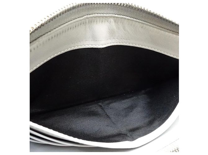 Cartera larga Christian Dior gris Castaño - vista 11
