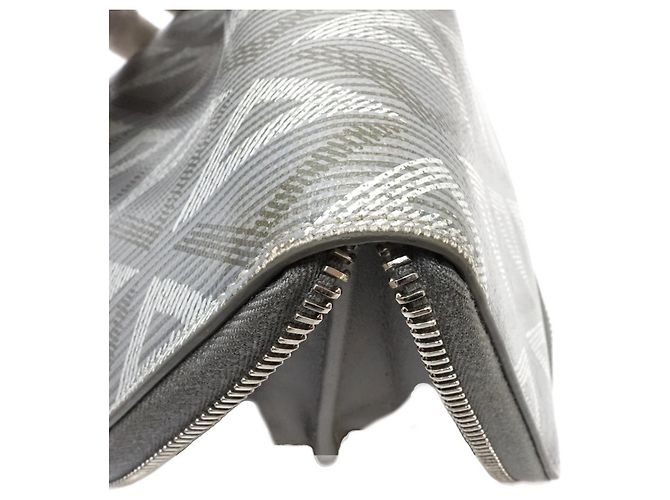 Cartera larga Christian Dior gris Castaño - vista 7
