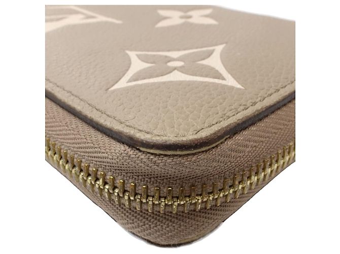 Portafoglio Lungo Louis Vuitton Monogram Empreinte Multicolore Beige - vista 5