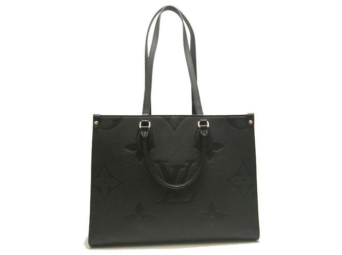 Borsa Tote Louis Vuitton OnTheGo MM Nero - vista 2